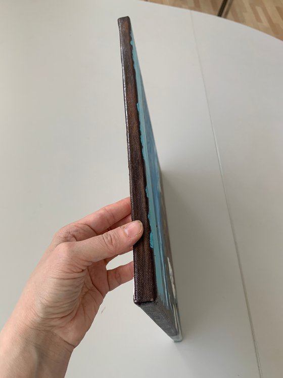 French Riviera. Dog and the Sea