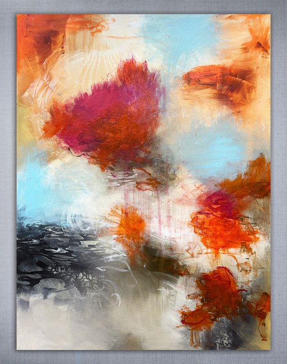 Flowers in the sky