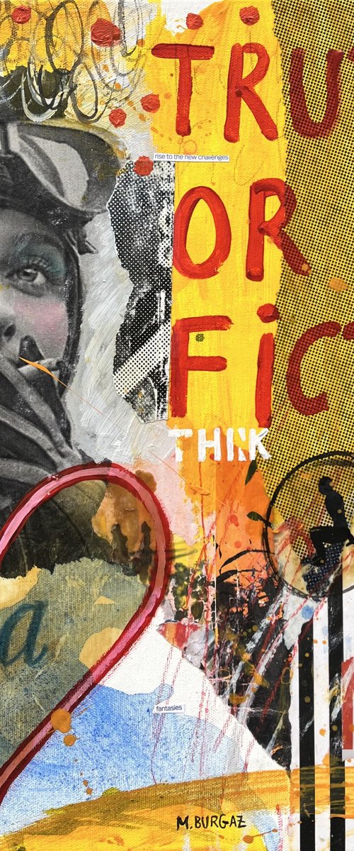 Truth or fiction by María Burgaz