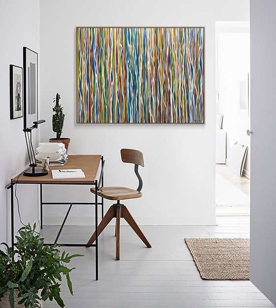 Soul - 100 x 75cm acrylic on canvas