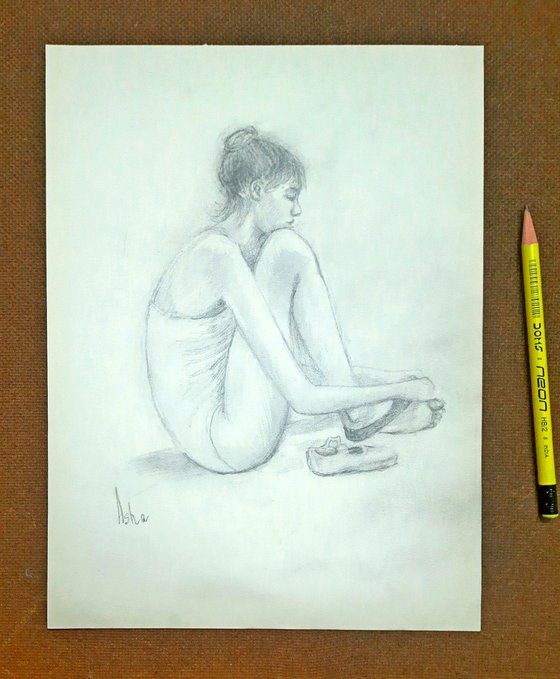 Ballerina Sketch 17