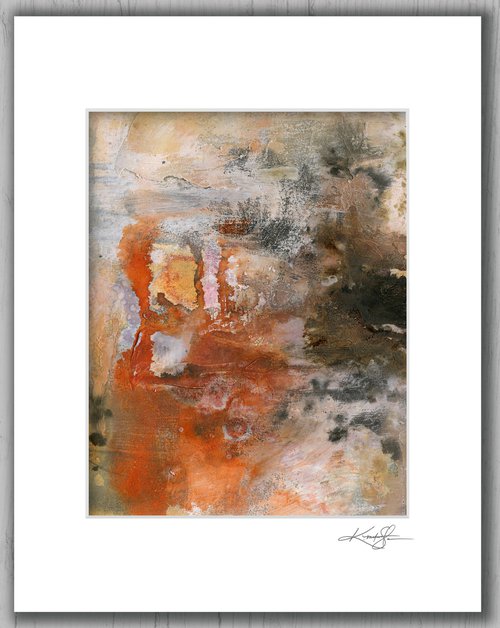 The Stillness of Silence 3 - Abstract Painting by Kathy Morton Stanion by Kathy Morton Stanion