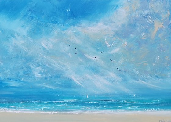 Fly With Me -  Seascape