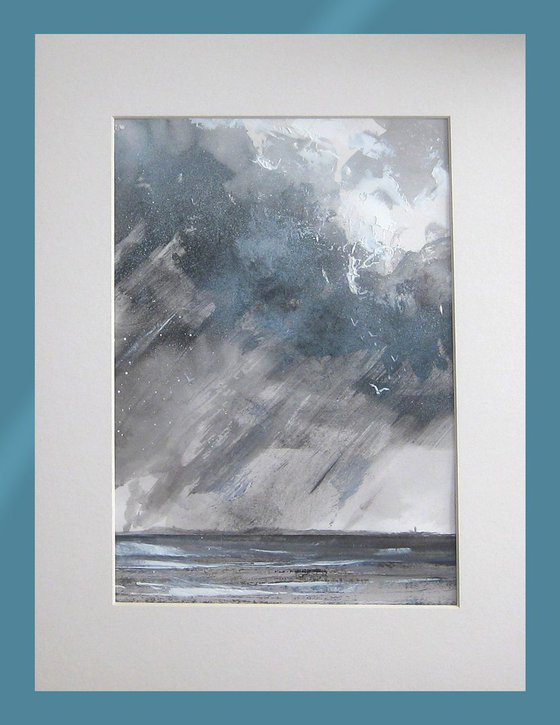 Rain Squall Over Start Island