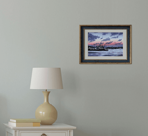 Evening silence Color Sunset