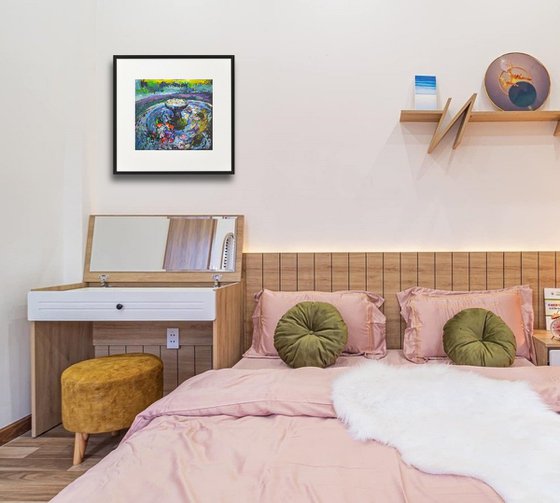 Water lilies. Schloss Eggenberg