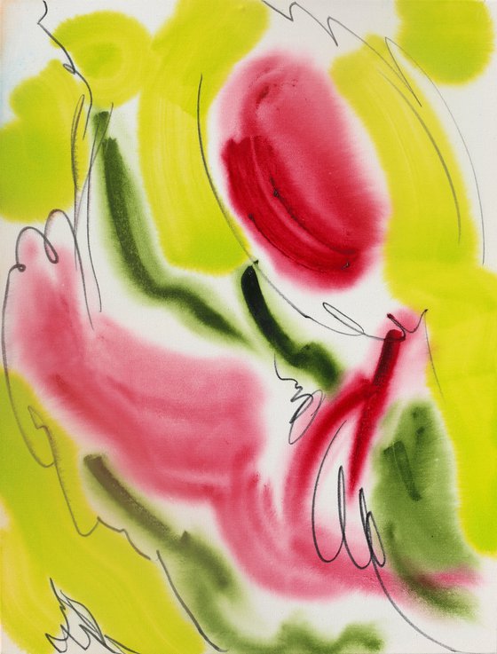 Abstract Slash and Blur