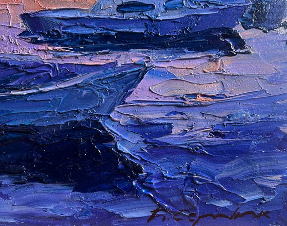 Romantic Evening by the River