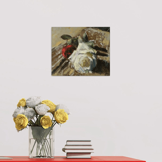Roses on a Table