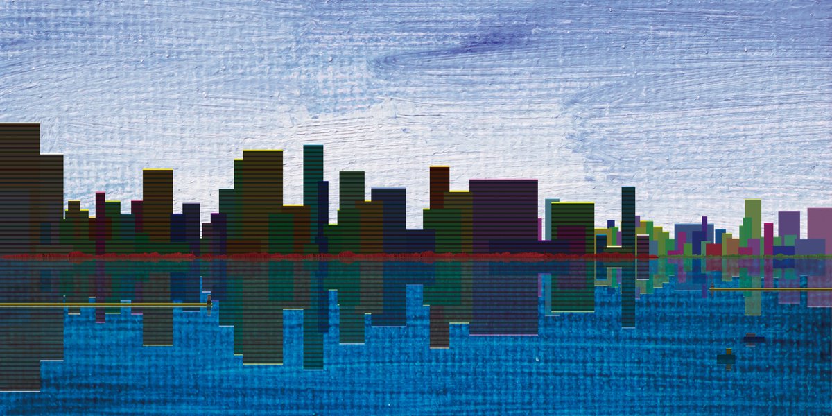 Chicago Skyline by Decheng Cui