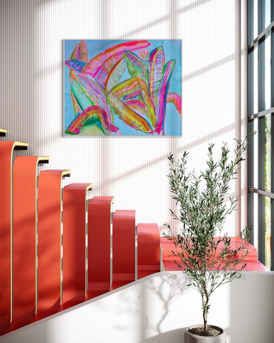 ‘Banana Leaves Sway’