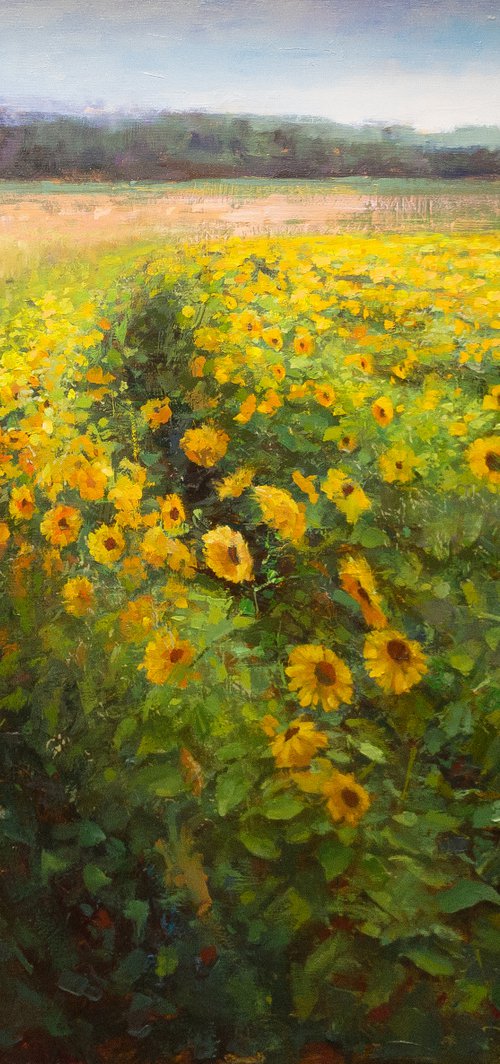 Sunflowers by Aleksandr Jerochin