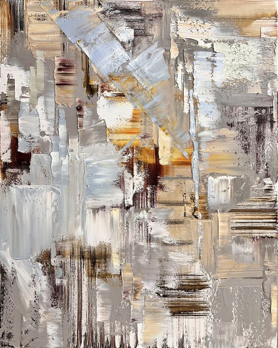 Warm Beige Blue Nature