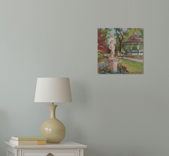 Public gardens, pleinair