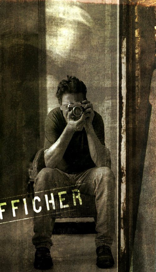 SELF PORTRAIT OF PHOTOGRAPHER by PHILIPPE BERTHIER