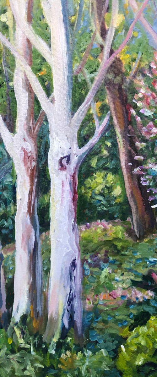 GARDEN LANDSCAPE - STANGATE HOUSE by Maureen Finck