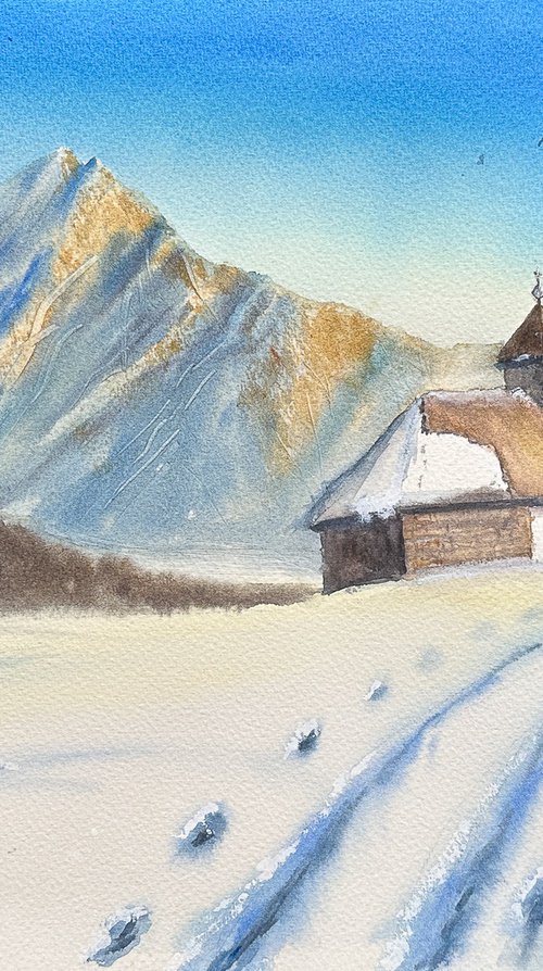 Snowy Landscape by Catherine Varadi
