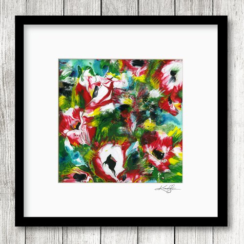Blooming Magic 122 - Floral Painting by Kathy Morton Stanion by Kathy Morton Stanion