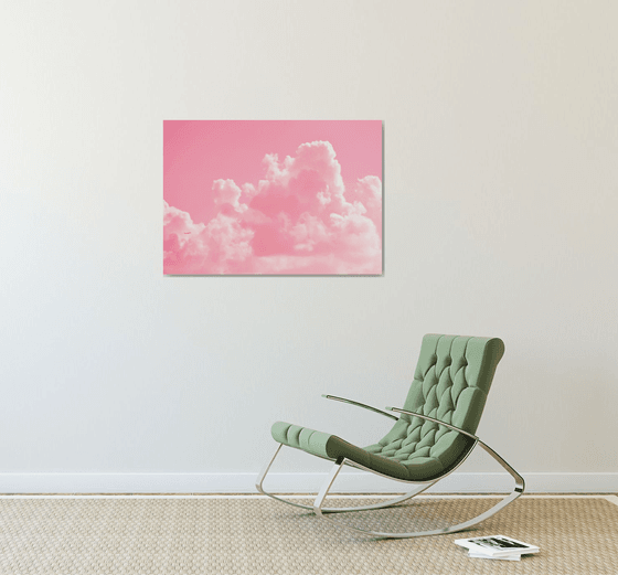Cloudy with a touch of Pink