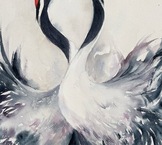 Soul Song Japanese Cranes