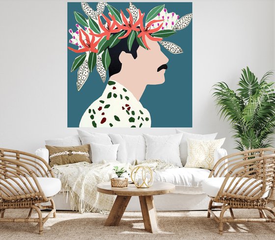 Head Flowers Freddie