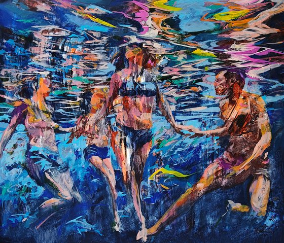 Between water and air