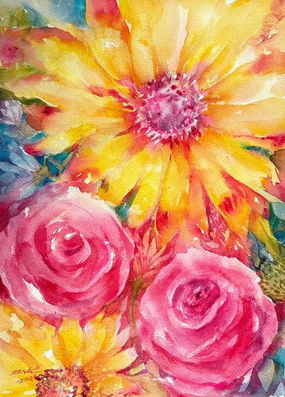 Summer Blooms I