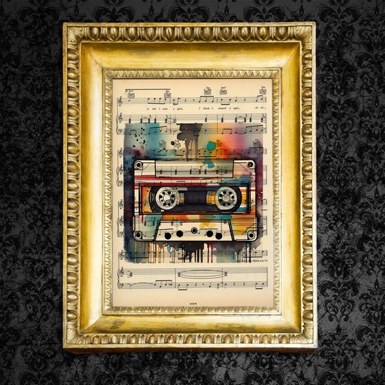 HiFi Retro White MixTape