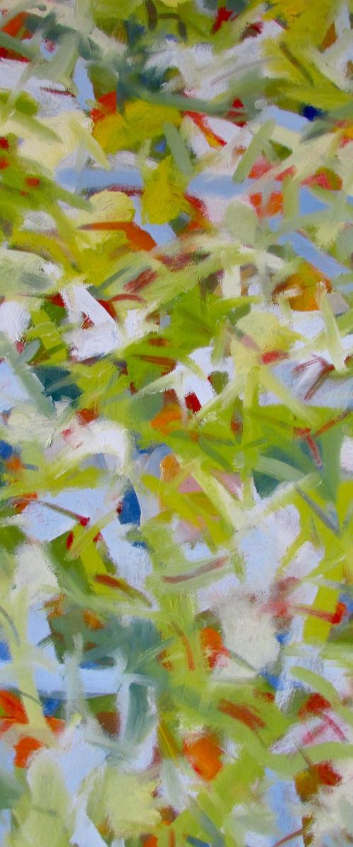 SOLD The Light In The Forest 50x48" by Steven Miller