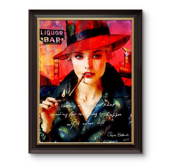 Smoking Lady
