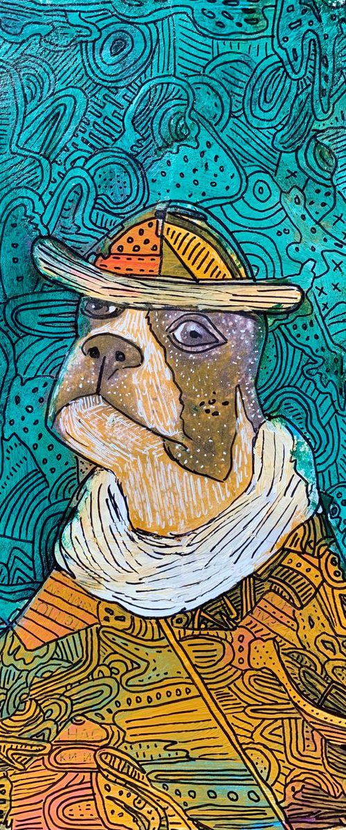 Aristocratic dog #32 by Pavel Kuragin