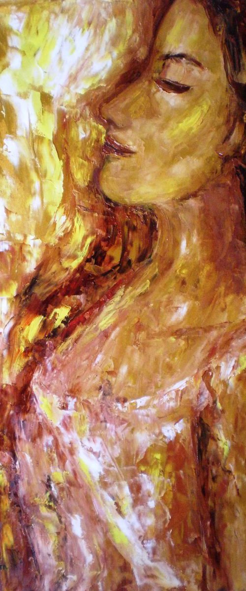 Joy of Life, Expressive Painting, Impressionist painting by Deepa Kern