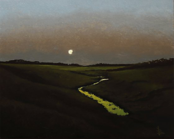 Landscape with the Moon