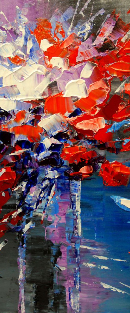 "White & Red Petals" by Tatiana Iliina