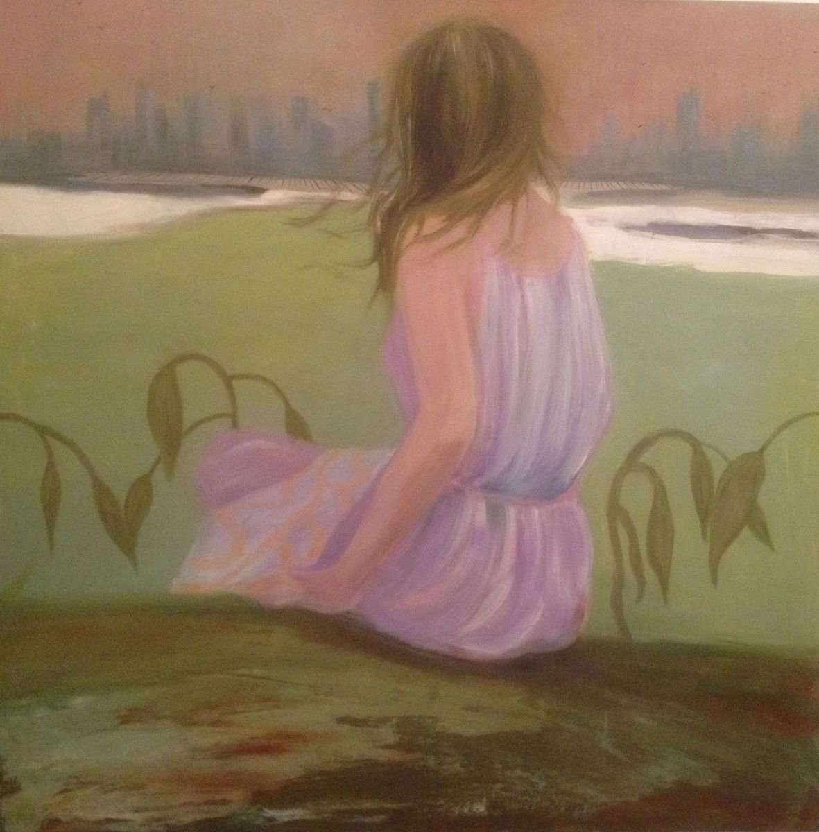 Memory From My Childhood By Nadya Peovska, 35 X 35, Artwork For Sale On Artfinder