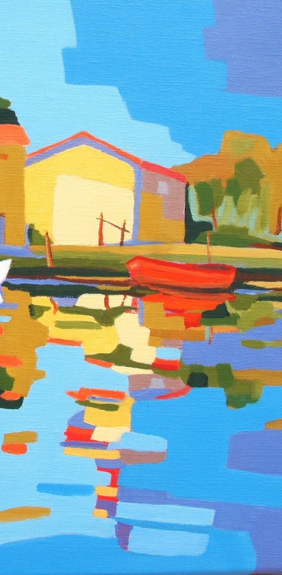 Riverside houses