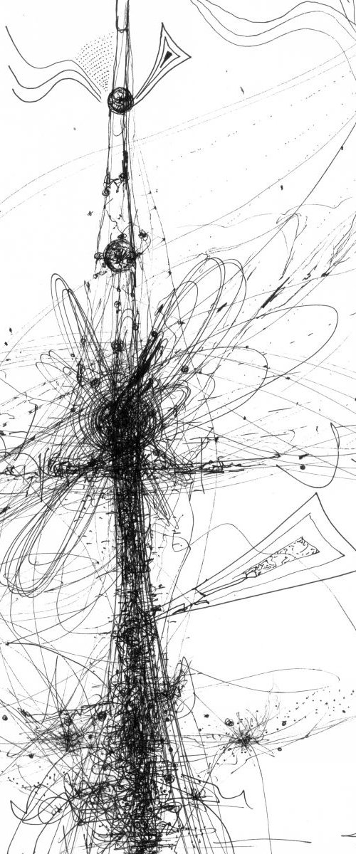 SUBLIME STILL LIFE LIKE COSMIC GALAXY LINES UNIQUE VISION ONIRIC ART BY MASTER KLOSKA by Kloska Ovidiu