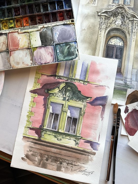 Windows from Maribor