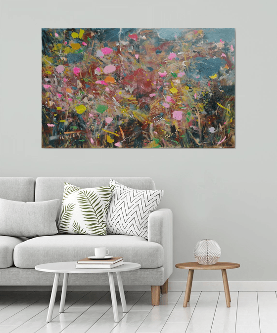Magic garden (VIII) -  59  x 36.6 in.