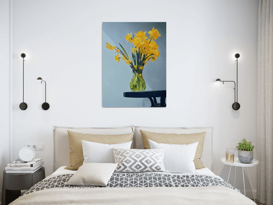 Still life with narcisses