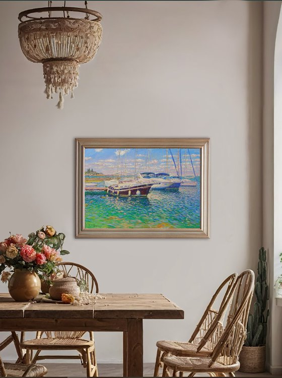 Boats waiting for the sails of your dreams