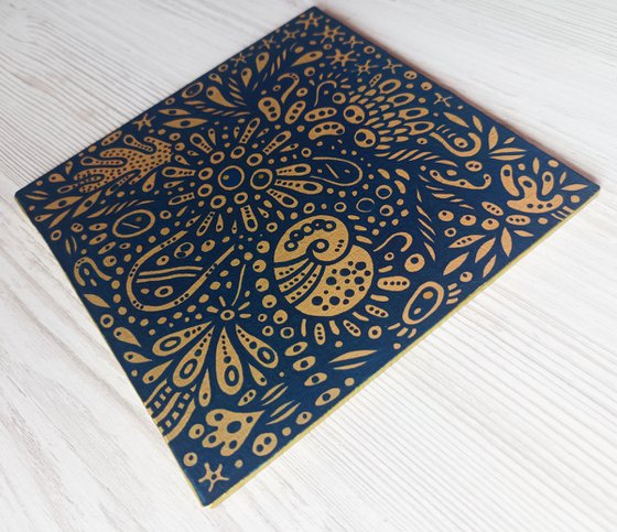 Florals - set of 4 paintings