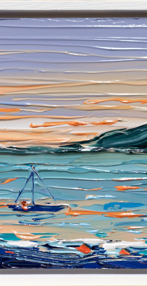 Sunset Sail 2 by Joseph Villanueva