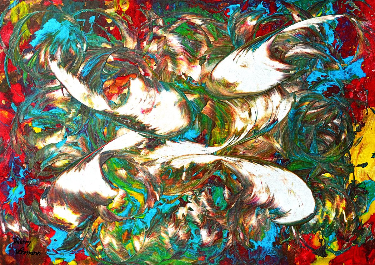 Ideal Gift 137 By Thierry Vobmann. Abstract ., 17 X 12, Artwork For Sale On Artfinder