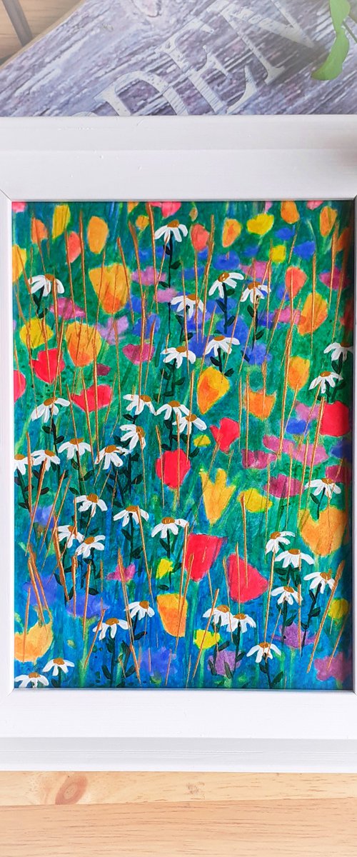 Framed Meadow by Lisa Mann