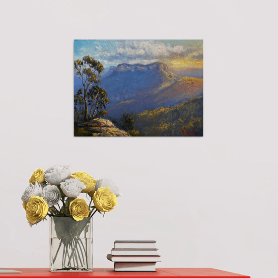 Sunset at Mt Solitary