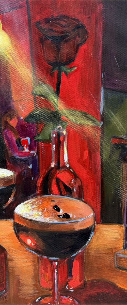 Espresso Martinis Night by Victoria Sukhasyan
