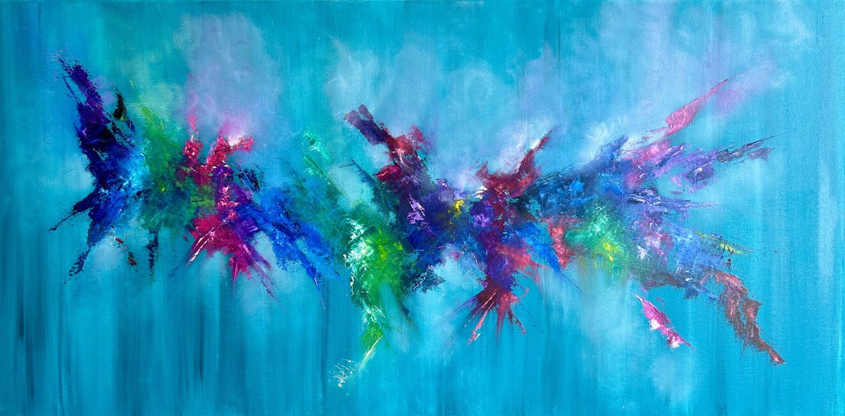 Where The Wind Takes Me Ii By Miki Sexton, 39 X 20, Artwork For Sale On Artfinder