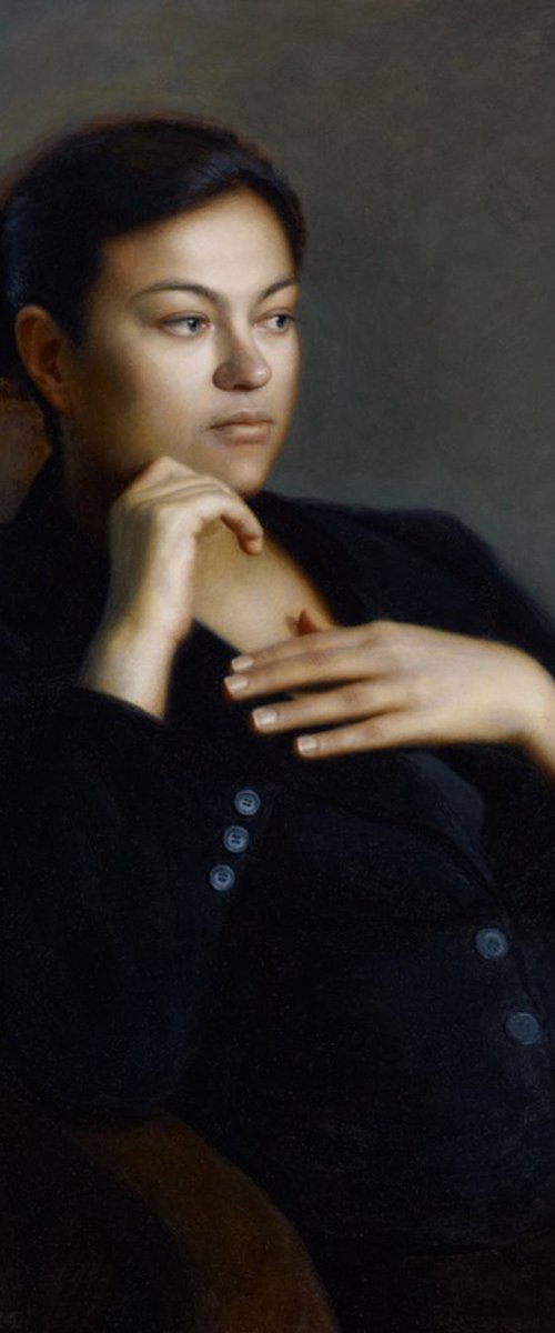Portrait of a Seated Woman by Marcus Callum