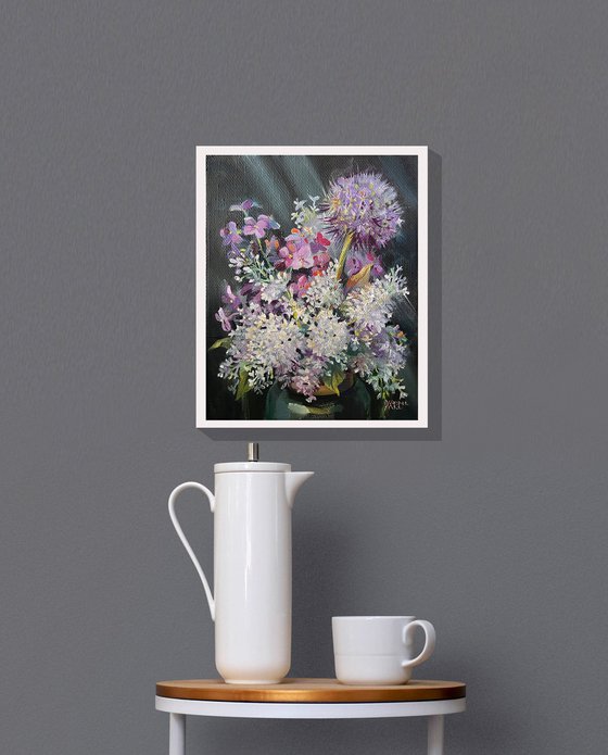 Lilac and phlox